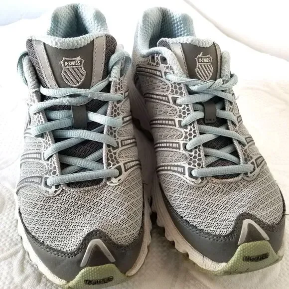 K-Swiss Tubes Sneakers Gray Athletic Shoes Women's Size 7 - Picture 3 of 16